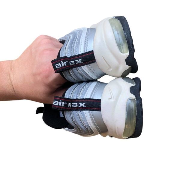 Deadstock Vintage 2002 Nike Air Max 97 Silver Bullet Size 6.5 - Picture 15 of 16